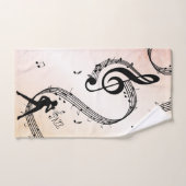 Jazz Dance Peachy Music Bad Handdoek (Handdoek)