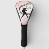 Jazz Dance Pink Music Golfheadcover (Voorkant)