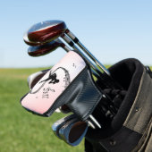 Jazz Dance Pink Music Golfheadcover (Insitu)
