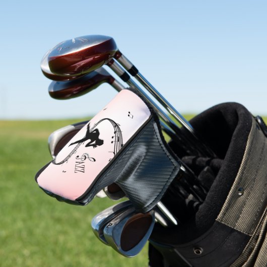 Jazz Dance Pink Music Golfheadcover (Insitu)
