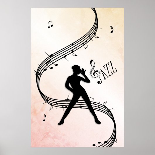Jazz Dance Poster (Voorkant)