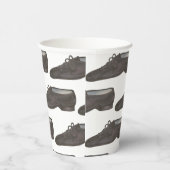 Jazz Dance Schoenen Slippers Ballerina Danser Clas Papieren Bekers (Rechts)