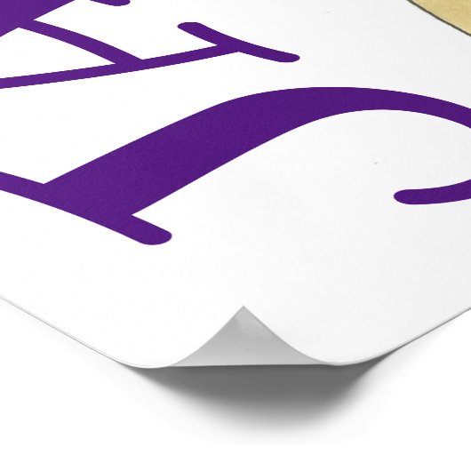 JAZZ Dance School Studio Art danseres Poster (Hoek)