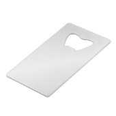 Jazz Dance Silver Creditkaart Flessenopener (Achterkant Gekanteld)