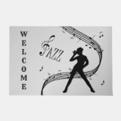 Jazz Dance Silver Deurmat (Voorkant)