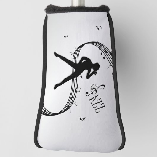 Jazz Dance Silver Golfheadcover (Draai 90)