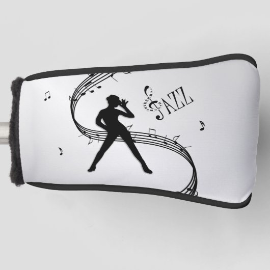 Jazz Dance Silver Golfheadcover (Voorkant)