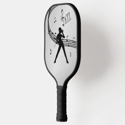 Jazz Dance Silver Pickleball Paddle (Links)
