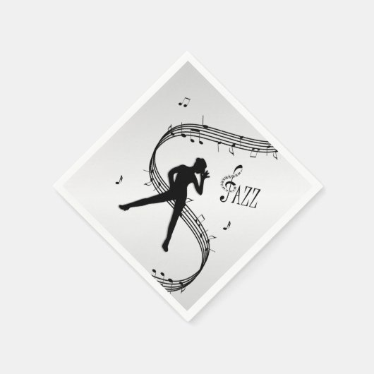 Jazz Dance Silver Servet (Hoek)