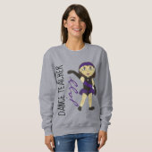 Jazz Dance Teacher Gift JazzDance Studio Overwegin Trui (Voorkant volledig)