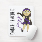 Jazz Dance Teacher Instructor Overweging Gift Muismat (Met muis)