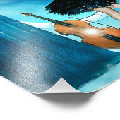 Jazz Dancer Foto Afdruk (Hoek)