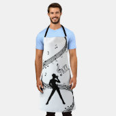 Jazz Dancer Music Schort (Gedragen)