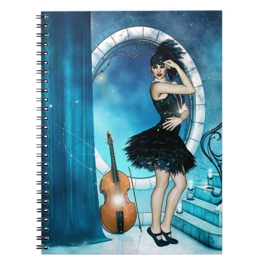 Jazz Dancer Notitieboek (Voorkant)