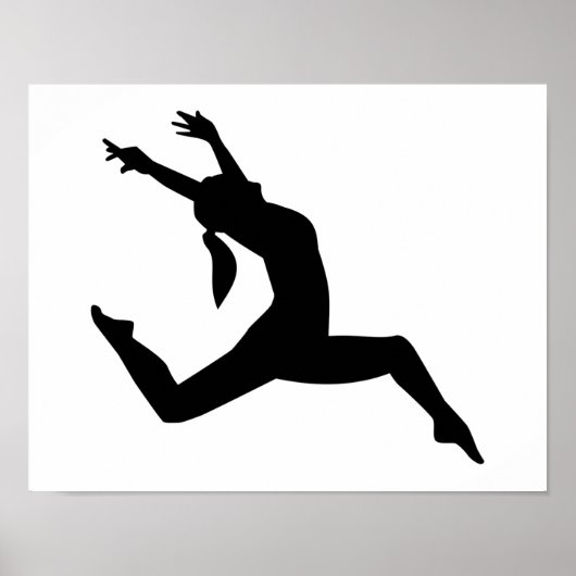 Jazz dancer poster (Voorkant)