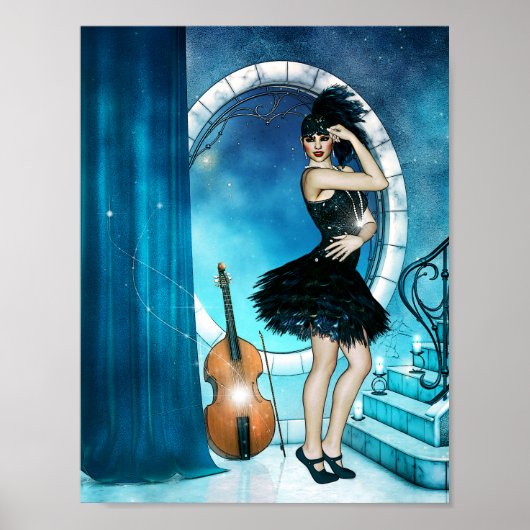Jazz Dancer Poster (Voorkant)
