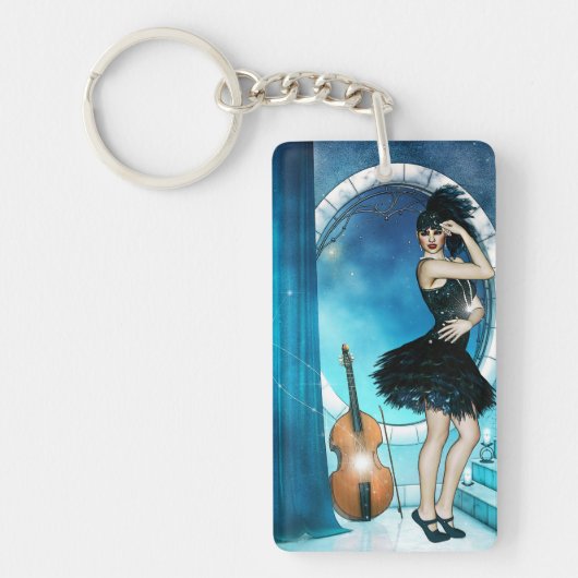 Jazz Dancer Sleutelhanger (Voorkant)
