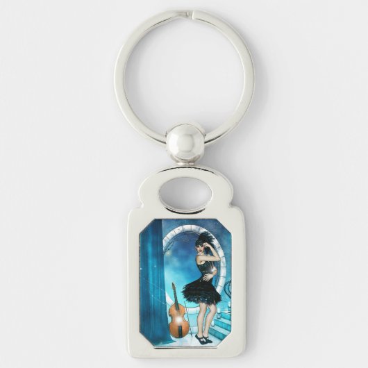 Jazz Dancer Sleutelhanger (Voorkant)