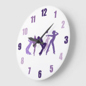 Jazz Dancers Illustratie Grote Klok (Hoek)