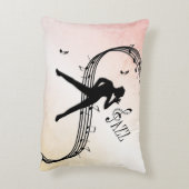 Jazz Dans Accent Kussen (Achterkant (Verticaal))