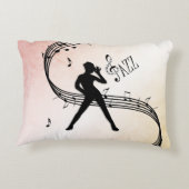 Jazz Dans Accent Kussen (Achterkant)