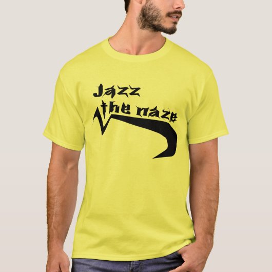 jazz de naze logo t-shirt (Voorkant)