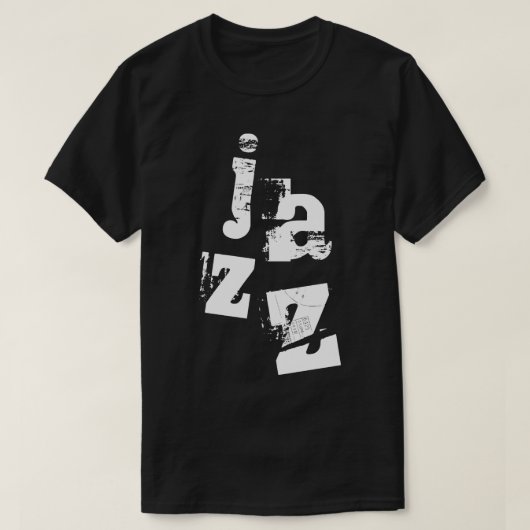 Jazz Design 4 T-shirt (Design voorkant)