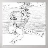 Jazz (detail) poster (Voorkant)