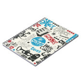 jazz doedle mix notitieboek (Linkerzijde)