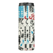 jazz doedle mix thermosbeker (Achterkant)