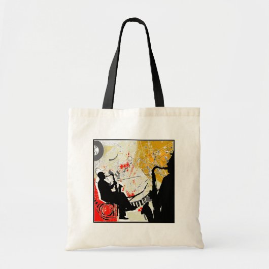 Jazz Dudes Tote Bag (Voorkant)