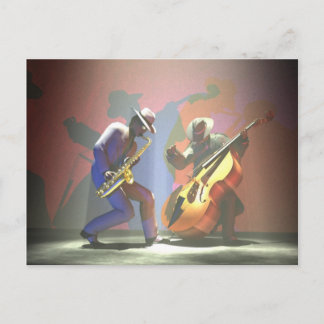 Jazz Duel Briefkaart