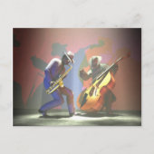 Jazz Duel Briefkaart (Voorkant)