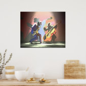 Jazz Duel Poster (Keuken)