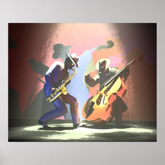 Jazz Duel Poster (Voorkant)