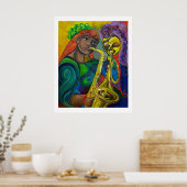 Jazz Duo Poster (Keuken)