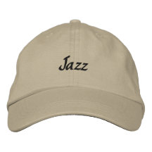 Jazz Embroided Dark Text Baseball Pet