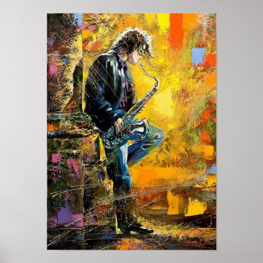 Jazz Emoties - Poster (Voorkant)