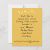 Jazz en Blues Threadparty Kaart (Achterkant)