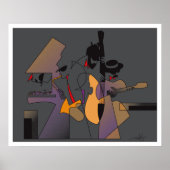 Jazz en Nightshades Poster (Voorkant)