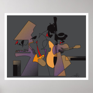 Jazz en Nightshades Poster