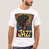 Jazz-explosie T-shirt (Voorkant)