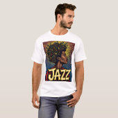 Jazz-explosie T-shirt (Voorkant volledig)