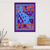 Jazz Fest 2011 Guitar Poster (Keuken)
