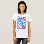 Jazz Fest 2011 Guitar T-shirt (Voorkant volledig)