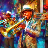 Jazz Fest 2023 Poster