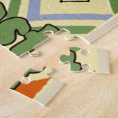 Jazz Fest Abstract Dancer Legpuzzel (Zijkant)