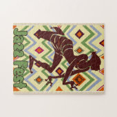 Jazz Fest Abstract Dancer Legpuzzel (Horizontaal)