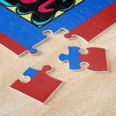 Jazz Fest Abstracte muziekinstrumenten Legpuzzel (Zijkant)