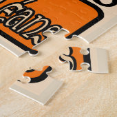 Jazz Fest Abstracte muziekinstrumenten Legpuzzel (Zijkant)